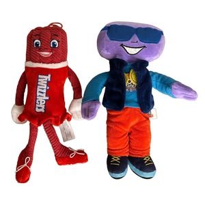 Hershey's Chocolate World Exclusive 12" Plush Dolls - Jolly Rancher, Twizzler